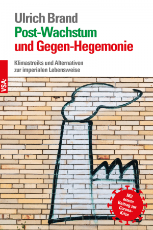 Buchcover "Postwachstum und Gegen-Hegemonie"