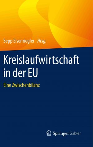 Buchcover "Kreislaufwirtschaft in der EU"