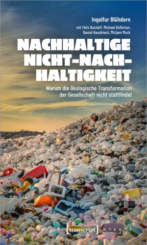 Buchcover "Nachhaltige Nicht-Nachhaltigkeit"